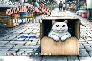 Seri Belajar Sikap Cergam Binatang Kiki Si Kucing Pembohong Belajar Berkata Jujur